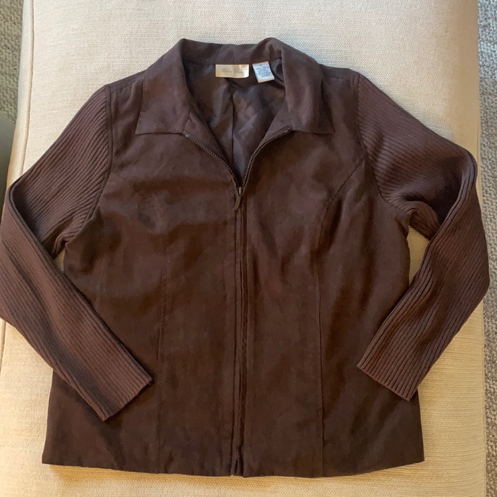 Studio Works Brown Jacket - Size 12
